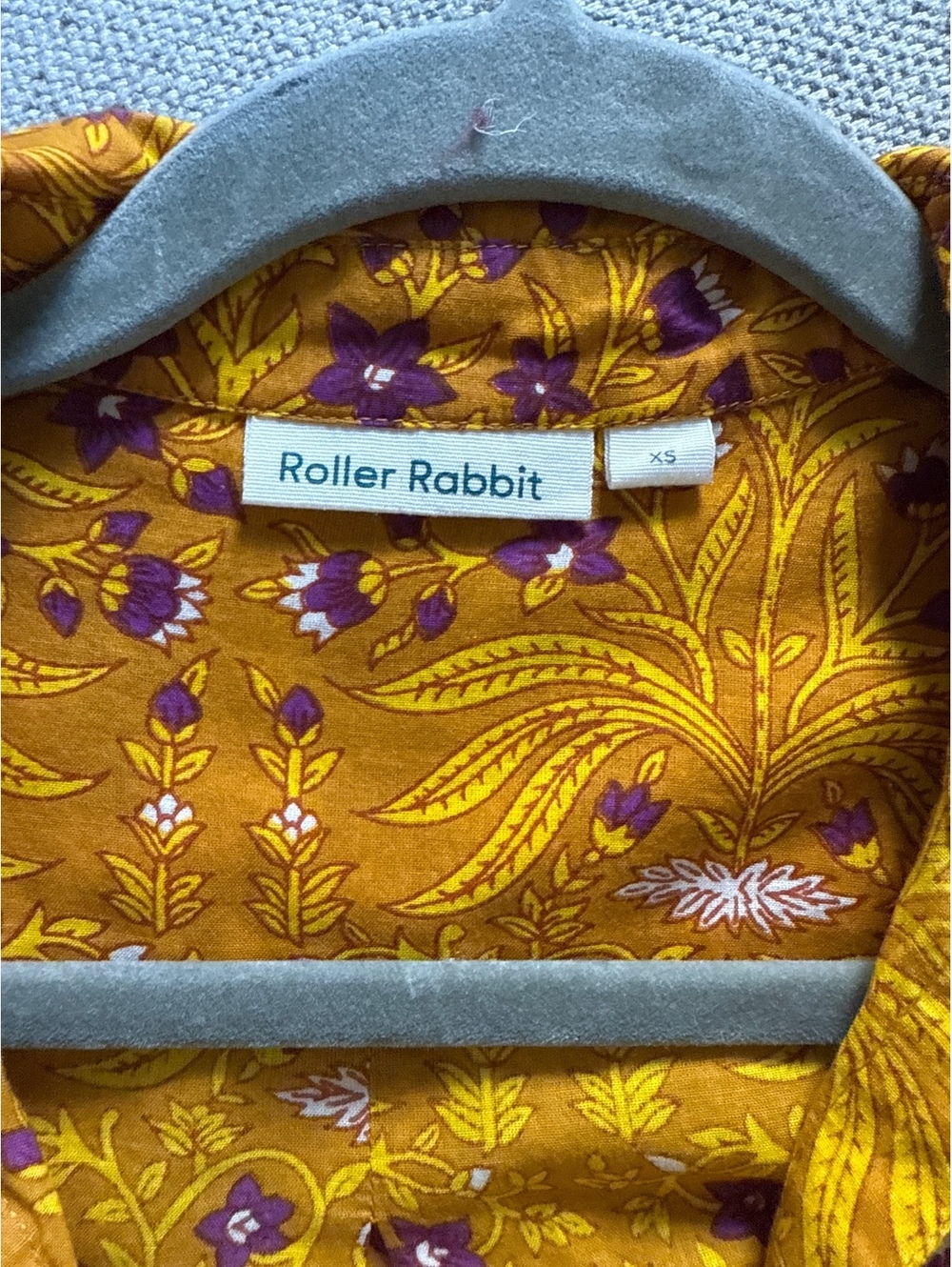 Roller Rabbit blouse XS - Picture 4 of 5